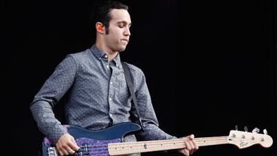 Pete Wentz from US band Black Cards will perform at Dubai’s dxb Beach Festival.