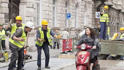 Melissa McCarthy in a scene from 'Spy.' Courtesy Twentieth Century Fox