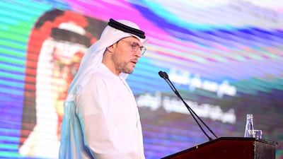 Abu Dhabi’s new industrial strategy is gaining momentum amid growing interest from investors and business owners, said Mohamed Al Shorafa, chairman of the Abu Dhabi Department of Economic Development. Khushnum Bhandari / The National