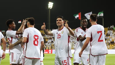 Gaston Alvarez scored on his international debut as UAE beat Syria 3-1 in a friendly in Dubai. EPA
