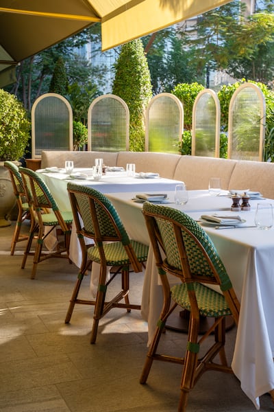 The terrace at Josette. Photo: Josette