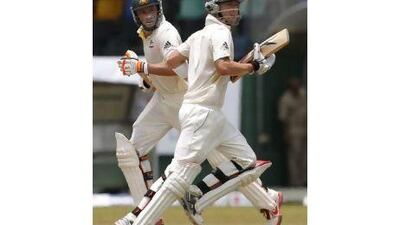 A record partnership of 176 by Michael Clarke and Michael Hussey denied Sri Lanka any chance to level the series. Eranga Jayawardena / AP Photo