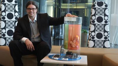 Kamal Moumneh is developing an educational and interactive money management system for children, the Life Hub. Delores Johnson / The National