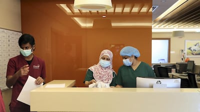 Hospital staff are working tirelessly to protect lives