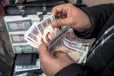 The Iranian rial's value against the dollar has plummeted as a result of more stringent US sanctions and the war. Bloomberg