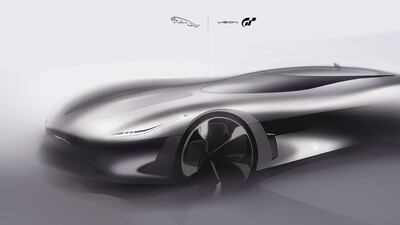 An early version on the drawing board.