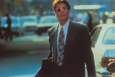 Al Pacino in Glengarry Glen Ross. Courtesy New Line Cinema