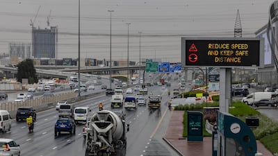 A new road safety campaign is urging motorists to be more considerate behind the wheel. Antonie Robertson /The National