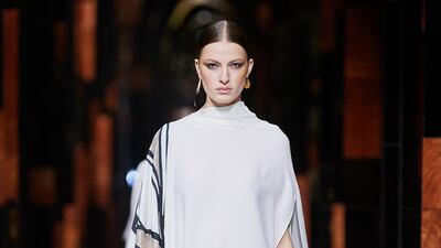 Kim Jones created a sophisticated collection for Fendi spring/summer 2022. Photo: Fendi