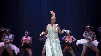Queen Latifah portrays Bessie Smith in a scene from Bessie, Frank Masi / HBO via AP Photo