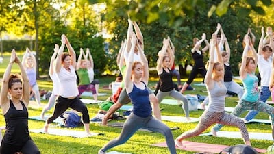 Covering Concepts is hosting a half-day retreat for International Day of Yoga at Dubai Design District. Courtesy Covering Concepts