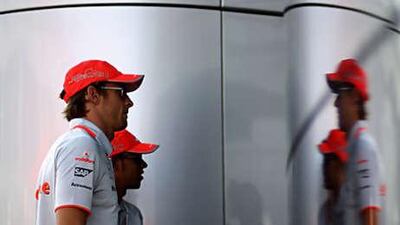 It need not be all sweetness and light between Jenson Button, front, and Lewis Hamilton, as both McLaren drivers will look to win the world drivers' championship again.