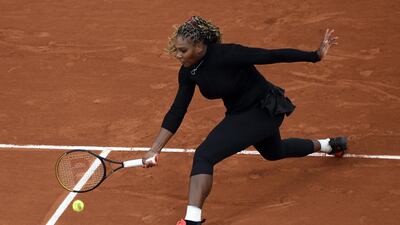 Serena Williams in action. EPA