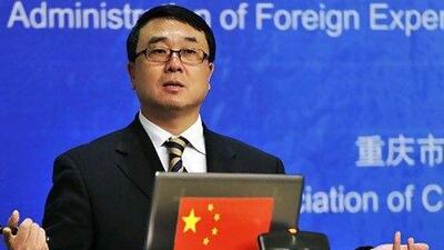 Chongqing city police chief Wang Lijun delivers a speech in October during the 2nd International Forensic Science Meeting in China's Chongqing city. Mr Wang has been relieved of his duties and held a meeting at a US consulate last week.