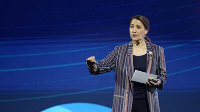 Mariam Al Mehairi, Minister of State. Courtesy Aqdar World Summit