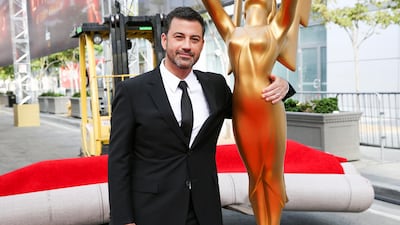 Jimmy Kimmel will return as host and will serve as executive producer for the 72nd Primetime Emmy Awards. The show will be broadcast on Sunday, September 20. AP Photo