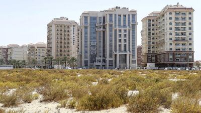 International City apartments in Dubai. Antonie Robertson / The National