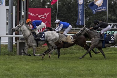 Messi racing in the UAE. Courtesy Timo Keersmaekers