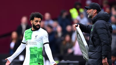 Liverpool subs. Salah (on for Diaz, 79'): Argued with Klopp as he entered the pitch. One terrific surging run; Gomez (on for Alexander-Arnold, 79'): 6; Nunez (on for Endo, 79'): 6. Getty Images