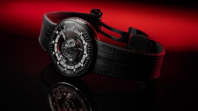 Kros Studio’s Death Star tourbillon. Courtesy Kross Studio