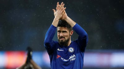 Olivier Giroud joined Chelsea from Arsenal in January. Carl Recine / Reuters