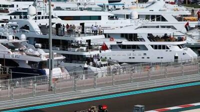 Lotus F1 Team's French driver Romain Grosjean drives during the third practice at the Yas Marina Circuit prior to the 2012 Etihad Airways Abu Dhabi Grand Prix. Already compared to Monaco in some circles, Richard Cregan and his staff are looking to make the race feature more unique experiences for fans.