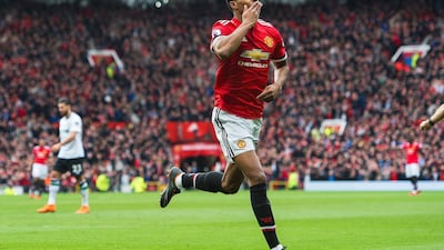 Left midfield: Marcus Rashford (Manchester United) – Marked his first league start of 2018 in style with an 11-minute double against Liverpool. He was clinical and quick. Peter Powell / EPA
