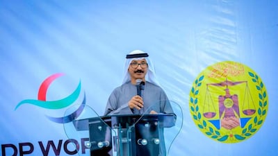 Sultan bin Sulayem, group chairman and chief executive of DP World, speaks at the inauguration of the new Berbera Economic Zone. Photo: DP World.