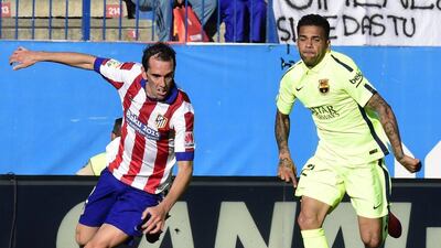 Centre-back: Diego Godin (Atletico Madrid). Gerard Julien / AFP