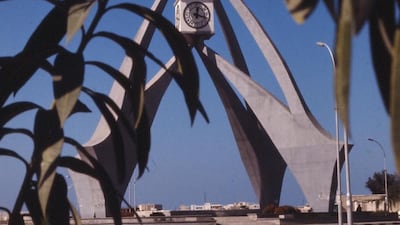 Rounds and roundabouts followed, such as the Deira Clocktower in the 1970s. These roundabouts stitched the network of Dubai's new roads together. Photo: Alain Saint-Hilaire