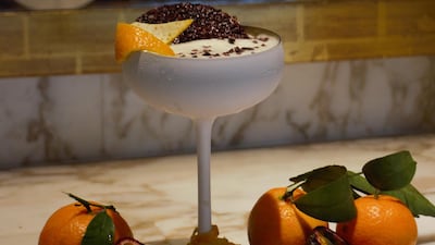Clementine at La Petite Maison, Dubai and Abu Dhabi, Dh40: A blend of clementine sorbet, homemade passion fruit puree, lemon and navel orange juice, garnished with shaved dark chocolate. Chic, different and with just the right balance of sweet and sour. Courtesy La Petite Maison