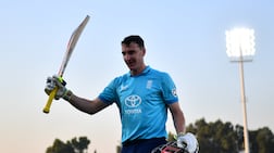 England captain Harry Brook cracked 202 runs off 116 balls against Sri Lanka. Getty Images