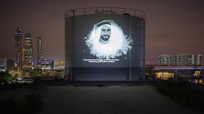 The launch of the Mohamed bin Zayed Water Initiative in Khalidiyah, Abu Dhabi on Thursday