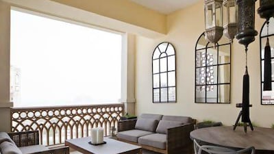 Yasemin Richie's home located on The Palm Jumeirah in the Marina Residence. Antonie Robertson / The National