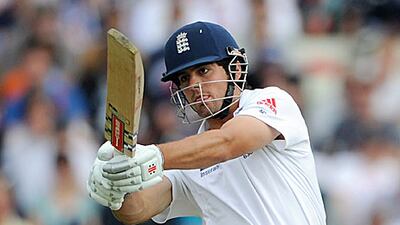 Cook scored his 19th Test century yesterday.