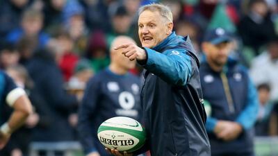 Ireland head coach Joe Schmidt has faced criticism after their defeat to England in the Six Nations opener. Paul Faith / AFP