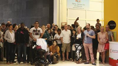 About 50 people gathered for the vigil. Sarah Dea / The National