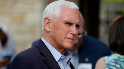 Former US vice president Mike Pence is expected to formally announce his 2024 presidential candidacy this week. AP