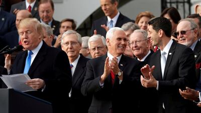 US President Donald Trump is unlikely to be impeached. Carlos Barria / Reuters