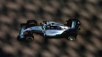 Nico Rosberg is showing speed but is worried his 'old' engine will not hold up against his teammate Lewis Hamilton's younger one. Clive Mason / Getty Images