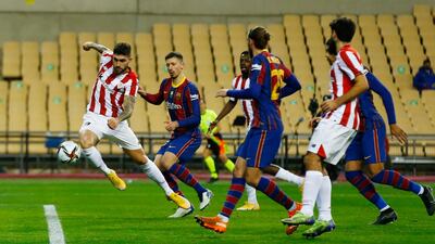 Athletic Bilbao's Unai Nunez in action. Reuters