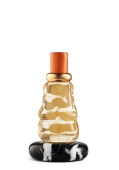 Almost Dawn fragrance, part of the new Mezzanotte trio. Photo: Bottega Veneta.