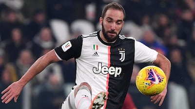 Juve striker Gonzalo Higuain. AFP
