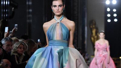 Elie Saab’s spring/summer 2019 couture collection. Getty