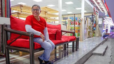 Merlinda Erosida, 33, from the Philippines, has been working at the souq for four years