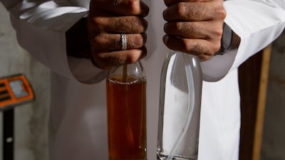 Two types of rosewater are produced in the region. The smoky rosewater is produced by using traditional methods while the clear rosewater uses a similar technique but with a modern distillation process that removes all impurities.