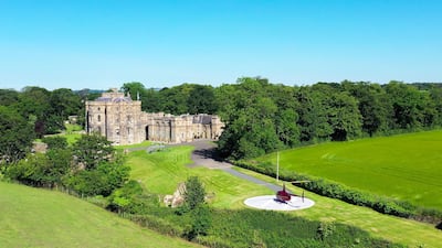 Seton Castle in East Lothian. Courtesy of Savills