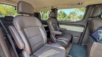 The Robotaxi GXR can accommodate five passengers