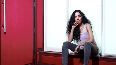 British-born Bollywood singer Tripet Garielle recorded her latest single and video Saathiya in Dubai. Victor Besa for The National.