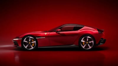 The new Ferrari 12Cilindri was unveiled in Miami. All photos: Ferrari